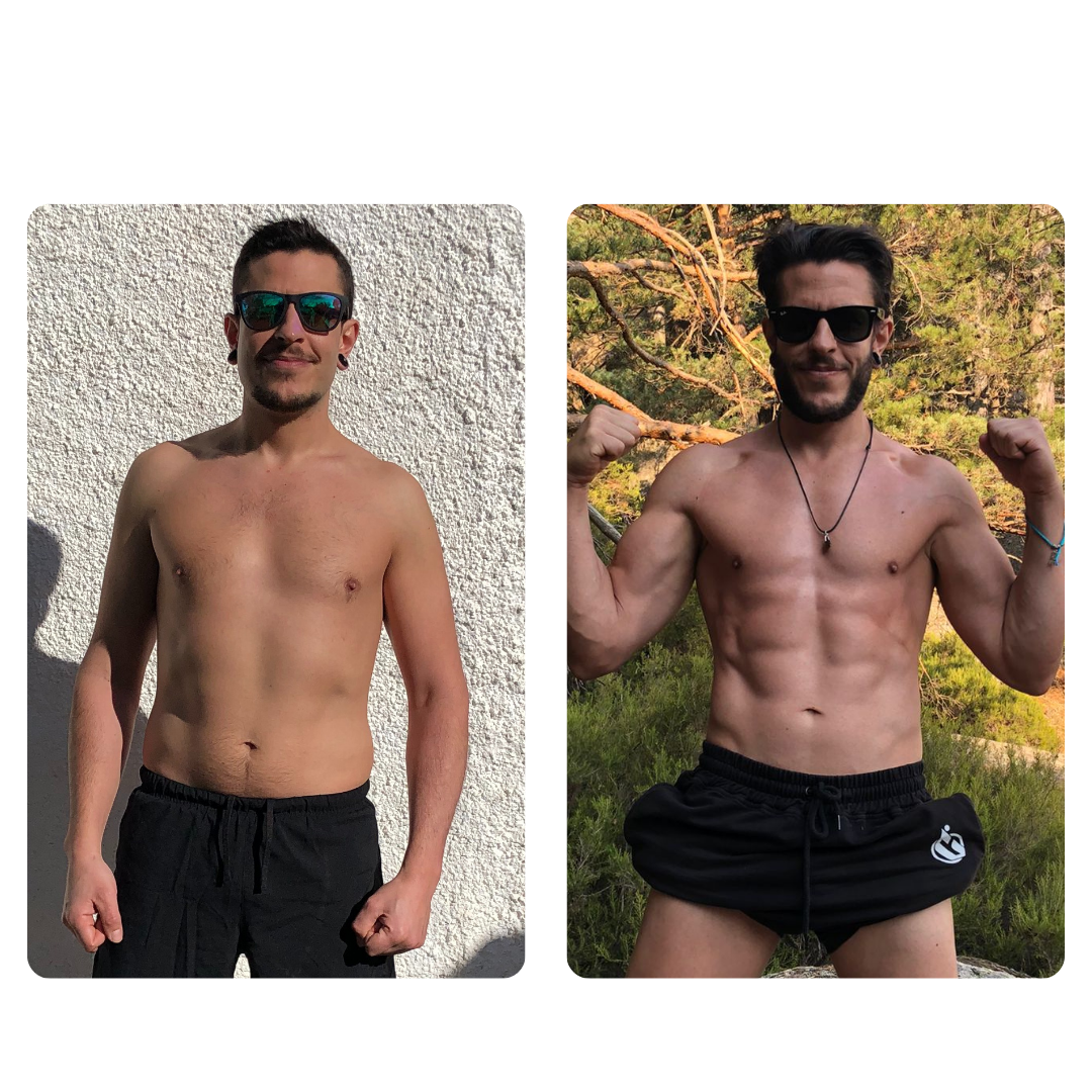 Mario M., antes y después